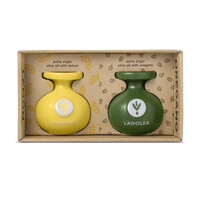 Extra natives Olivenöl mit Zitrone und Oregano 2 x 80 ml