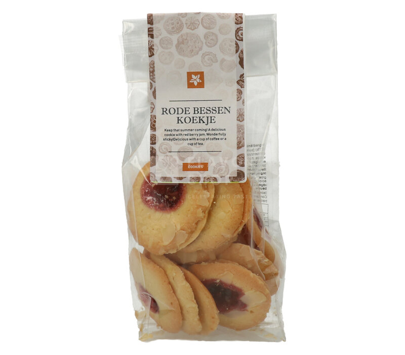Rode bessen koekje 125 g