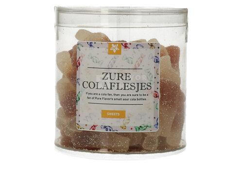 Pure Flavor Zure colaflesjes 200 g