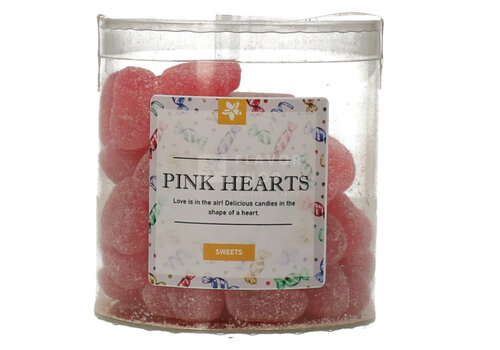 Pure Flavor Pink Hearts 200g