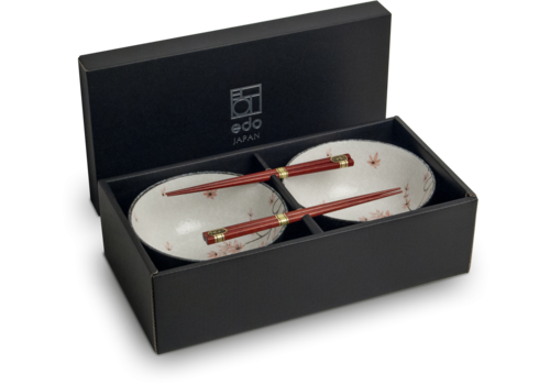 Edo Japan Acerleaf Bowlset 2 pcs - gift box