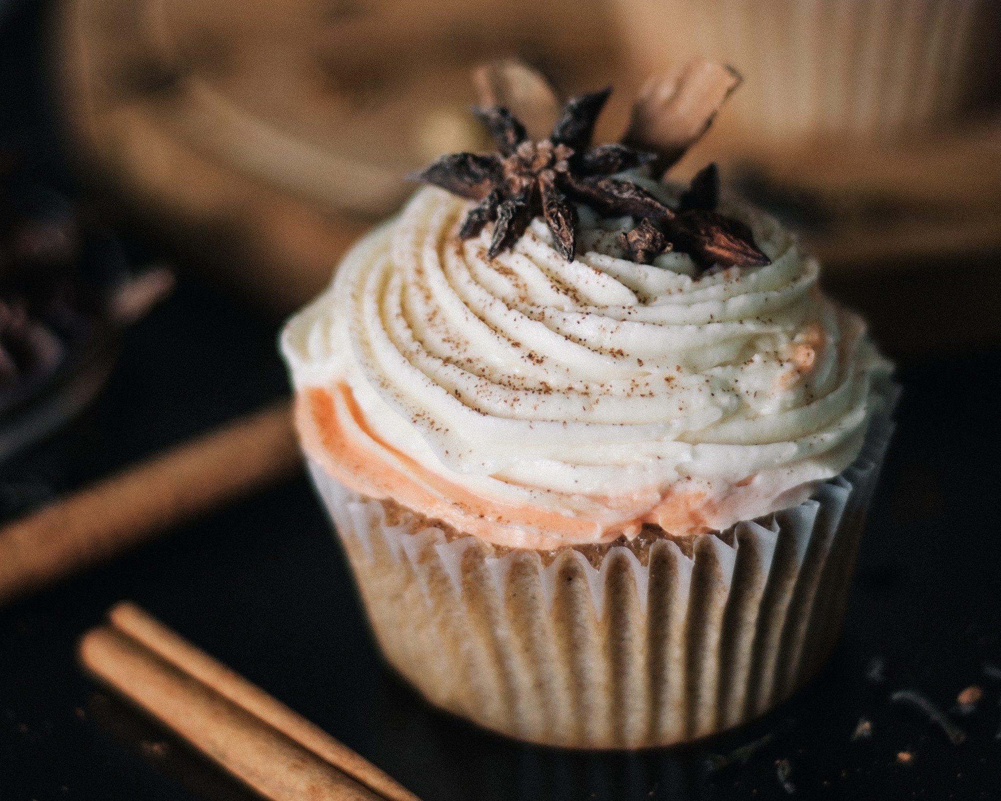 Cupcakes au Chai Latte