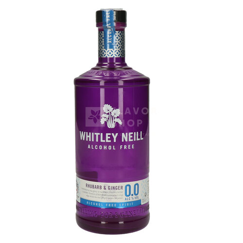 Whitley Neill Rhubarb & Ginger 0% 70 cl 