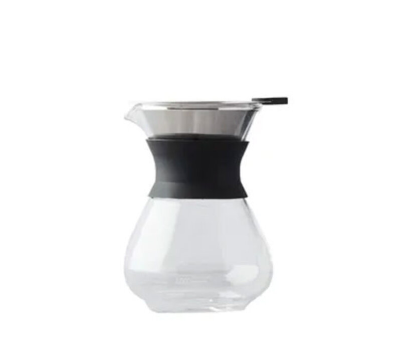 Cafetière en verre noir 400 ml