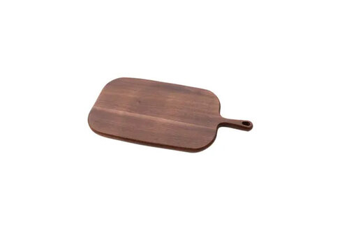 Point Virgule Serving board with handle - Walnut 44x22 cm