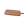 Point Virgule Serving board with handle - Walnut 53x17.5 cm