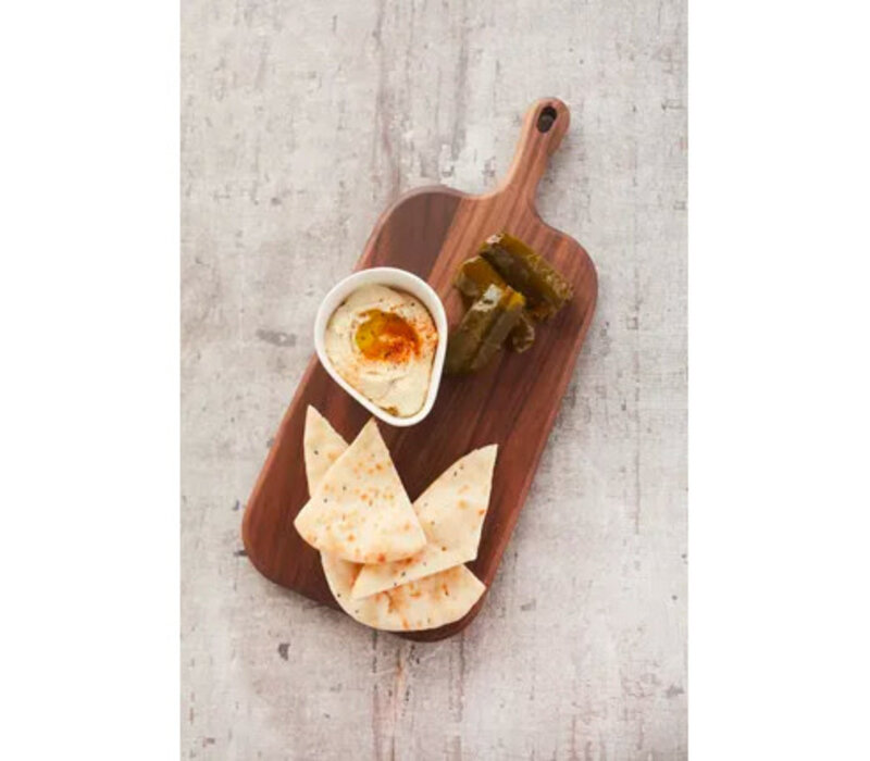 Serving board with handle - Walnut 53x17.5 cm