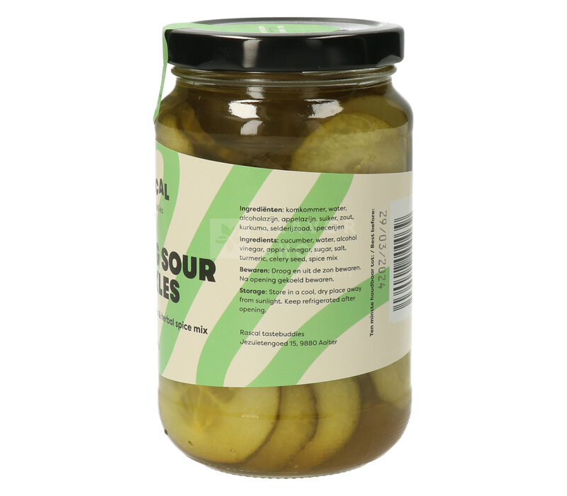 Sweet&Sour Pickles (slices) 370 g