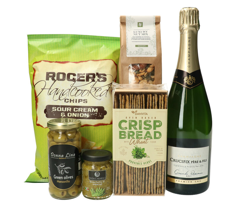 Flavor Moments: "Bubbly Bliss" Coffret Cadeau avec Champagne