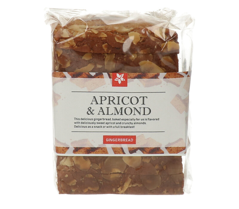 Pain d'épices à  l'amande & l'abricot 220 g