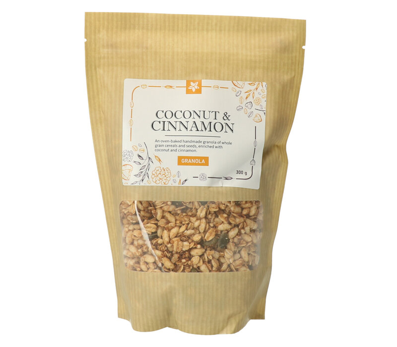 Granola Coconut & Cinnamon 300 g