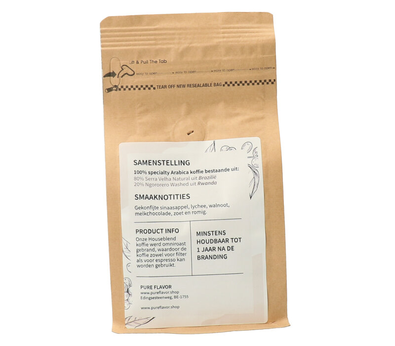 Hausgemachter gemahlener Kaffee, 125 g – für Espresso und Filterkaffee