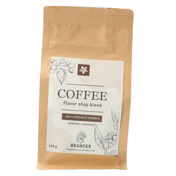 Houseblend Koffie Gemalen 125 g - Voor Espresso en Filterkoffie