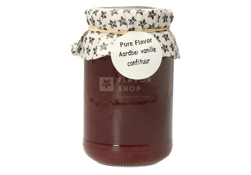 Pure Flavor Confiture de Fraises & Vanille 375 g