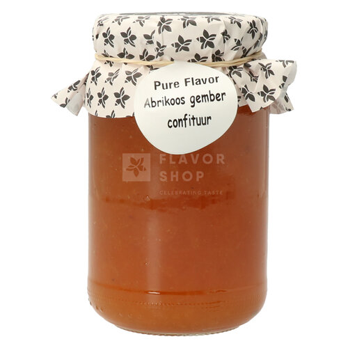 Confiture d'abricots au gingembre 375 g 