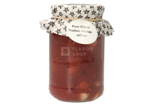 Pure Flavor Raspberry & Chocolate Jam 375 g