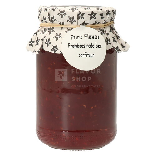 Confiture de framboises et groseilles 375 g 