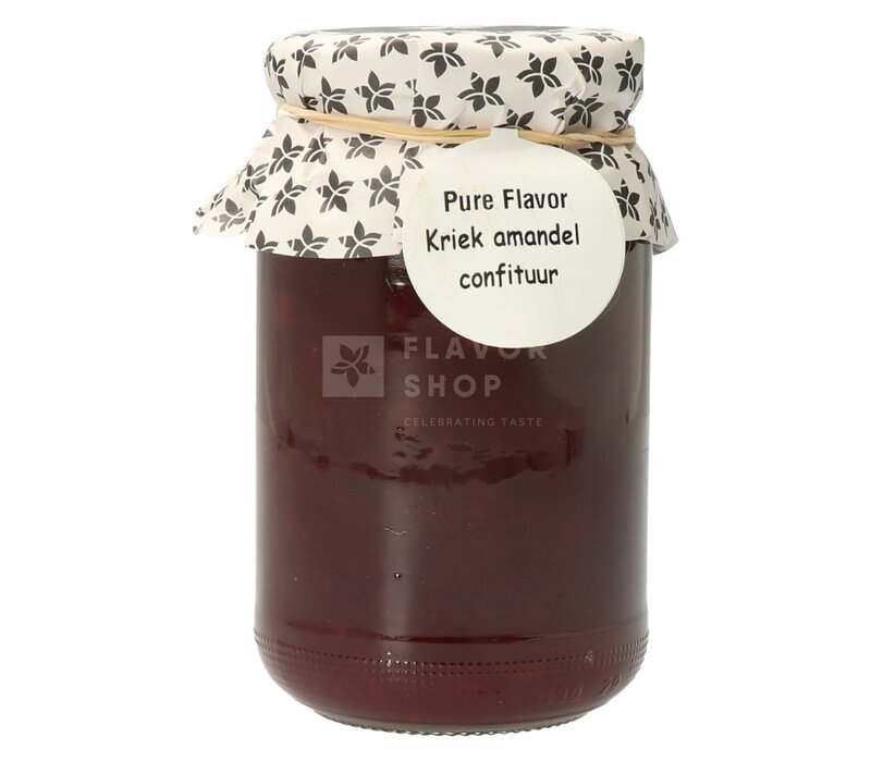 Confiture de cerises et d'amandes 375 g