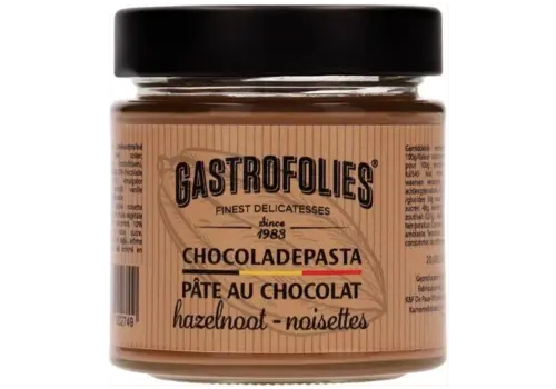 Gastrofollies Schokoladenaufstrich Haselnüsse 200 g