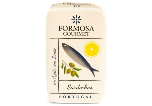 Formosa Sardinen mit Zitrone in Olivenöl 120 g