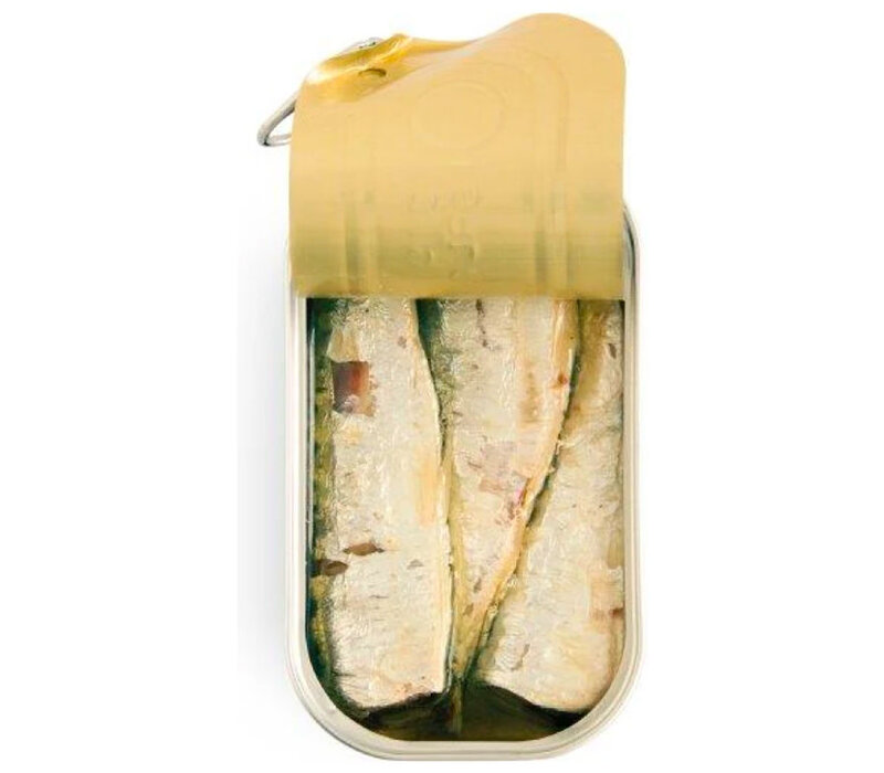 Sardines au citron à  l'huile d'olive 120 g