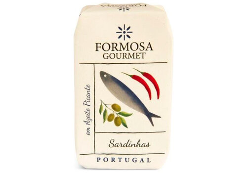Formosa Sardines met chili in olijfolie 110 g