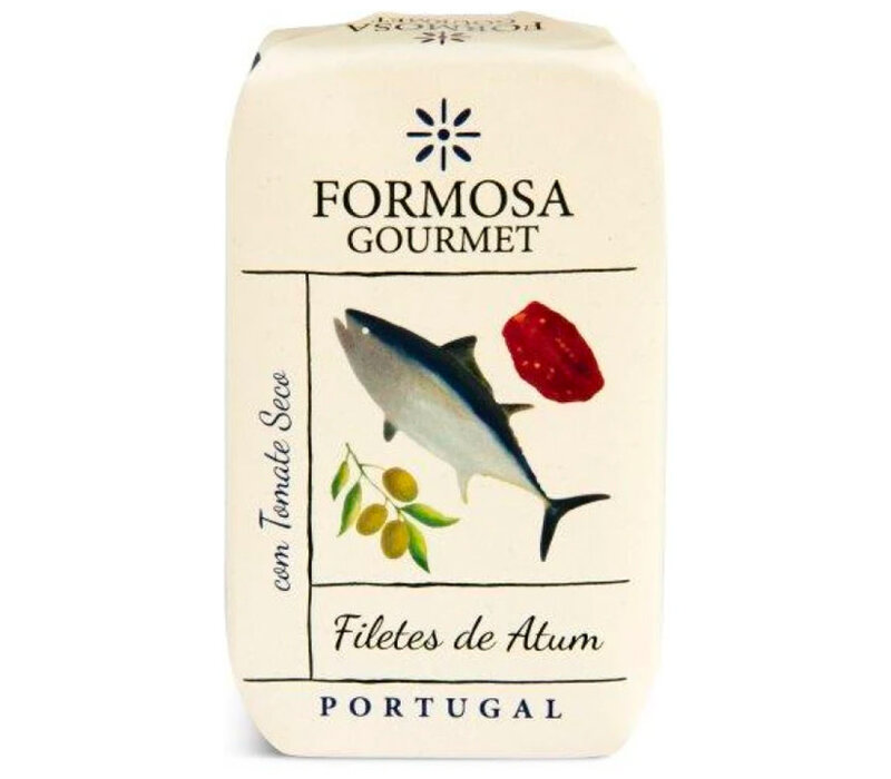 Tonijnfilets met zongedroogde tomaat 120 g