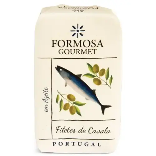 Makreelfilets in olijfolie 120 g 