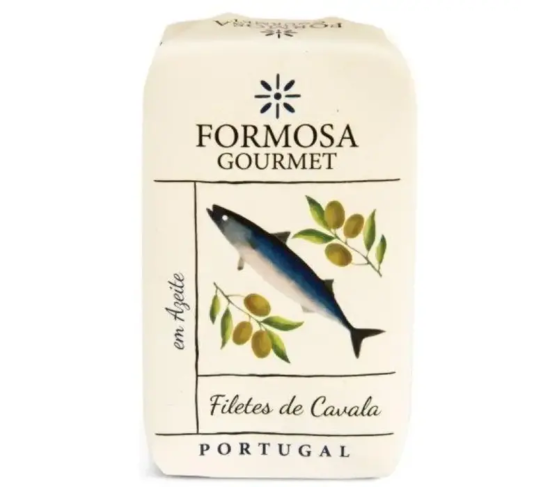 Mackerel fillets in olive oil 120 g
