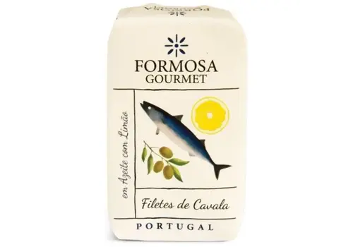 Formosa Mackerel fillets with lemon in olive oil 120 g