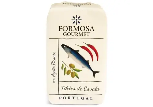 Formosa Filets de maquereau au piment à  l'huile d'olive 120 g