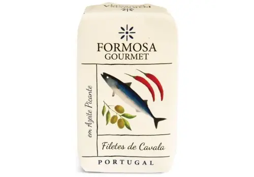 Formosa Mackerel fillets with chili in olive oil 120 g