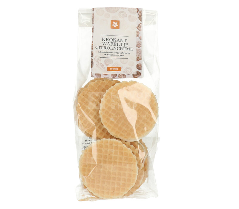 Knusprige Waffel mit Zitronencreme 125 g