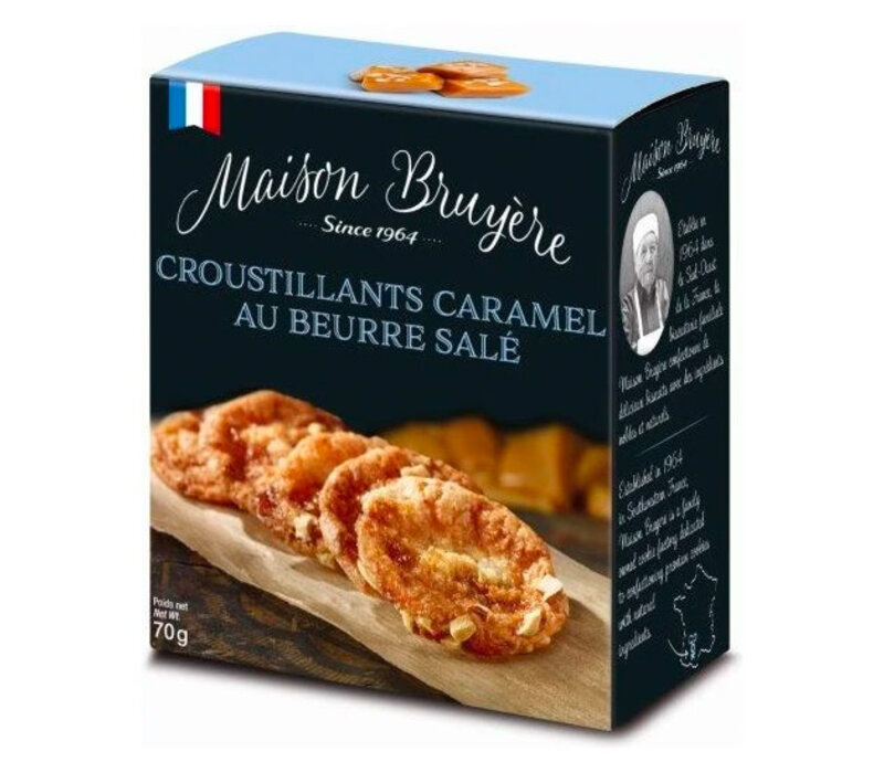 Biscuits croustillants au caramel 70 g