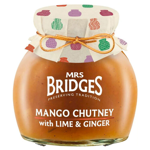 Chutney de mangue au citron vert et gingembre 290 g 