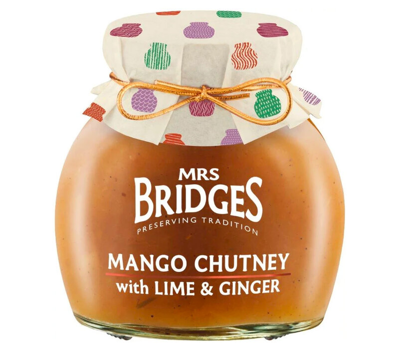 Chutney de mangue au citron vert et gingembre 290 g