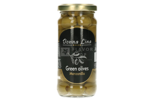 Donna Lina Groene olijven Manzanilla ontpit 240 g