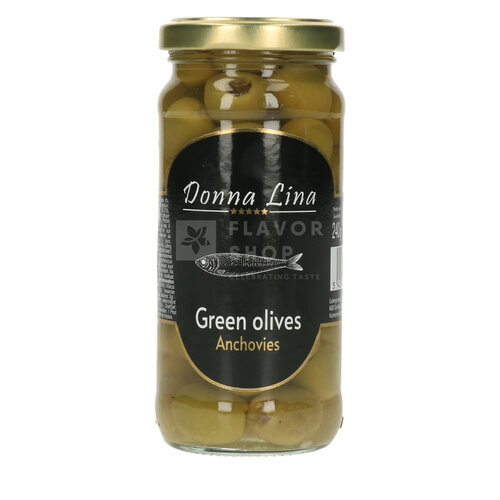 Olives vertes aux anchois 240 g 