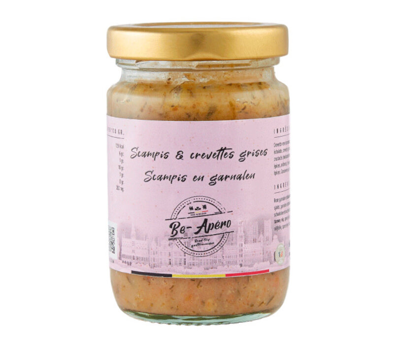 Scampi en grijze garnalen Spread 90 g