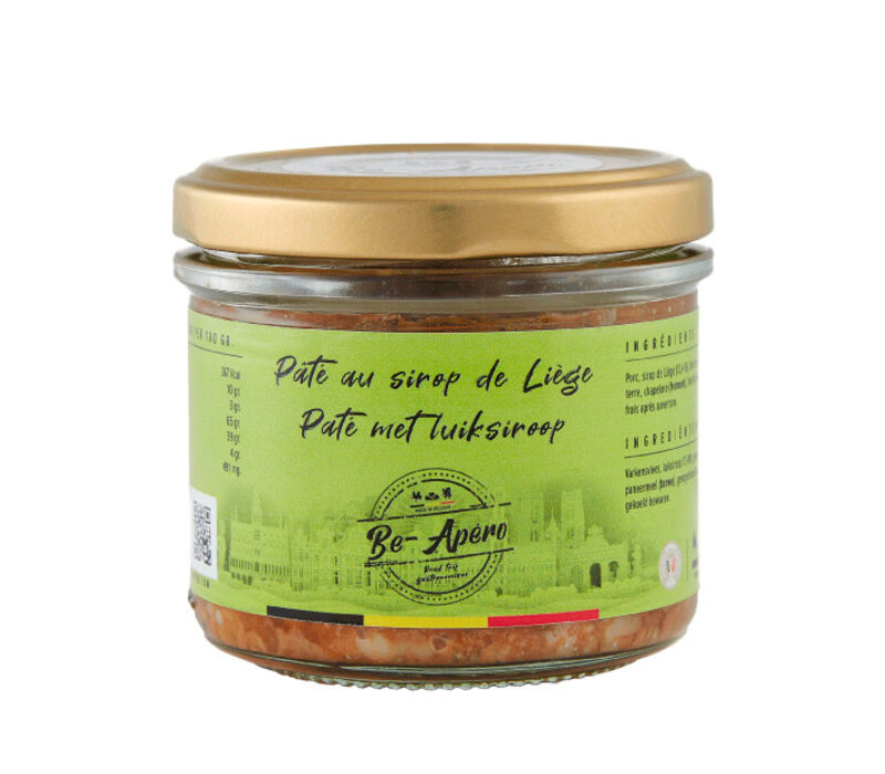 Paté met Luikse siroop 90 g