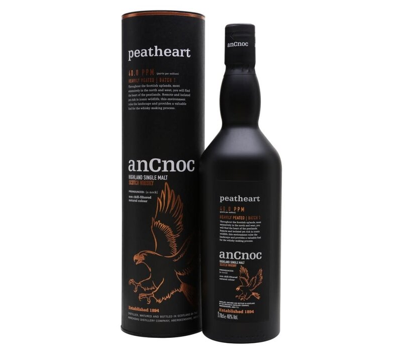 AnCnoc Peatheart Whisky 70 cl