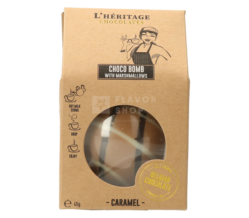 Chocobomb Caramel aux guimauves 45 g