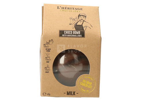 L'Heritage Chocolates Chocobomb Milk chocolate with marshmallows 45 g