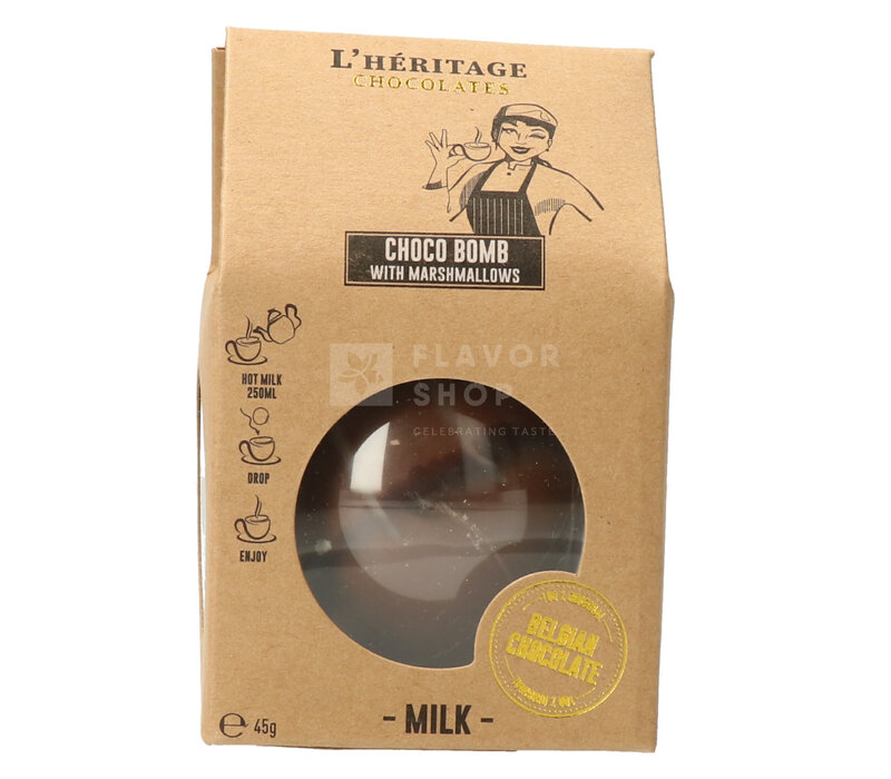 Chocobomb Melkchocolade met marshmallows 45 g