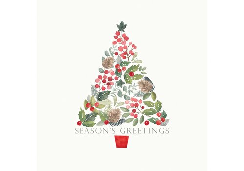 PPD Napkins Merry Greetings 33x33 cm