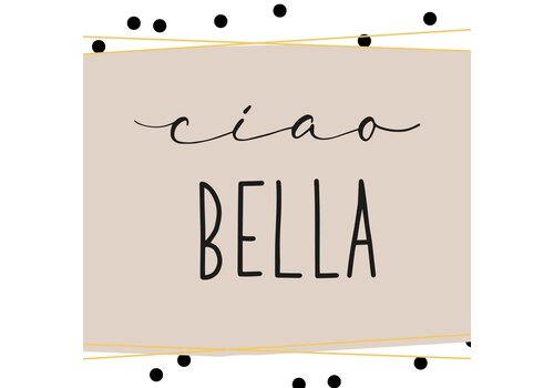 PPD Napkins Ciao Bella 33x33 cm