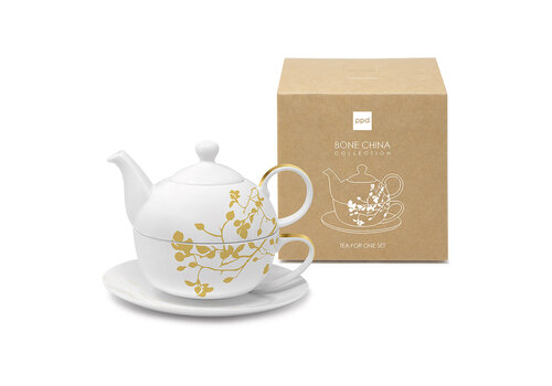 PPD Porcelain teapot Pure Branch Gold 450 ml