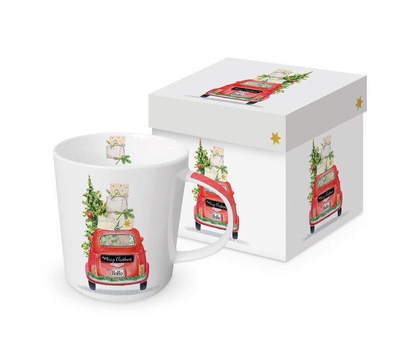 Christmas Taxi bag - in gift box