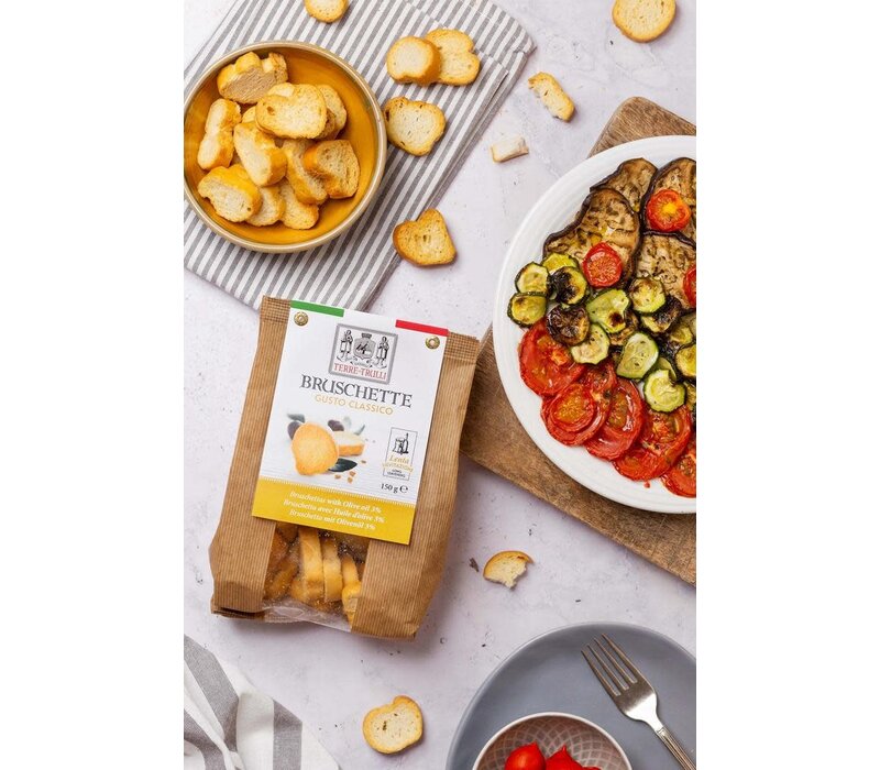 Bruschetta mit Olivenöl 3% - 150 g