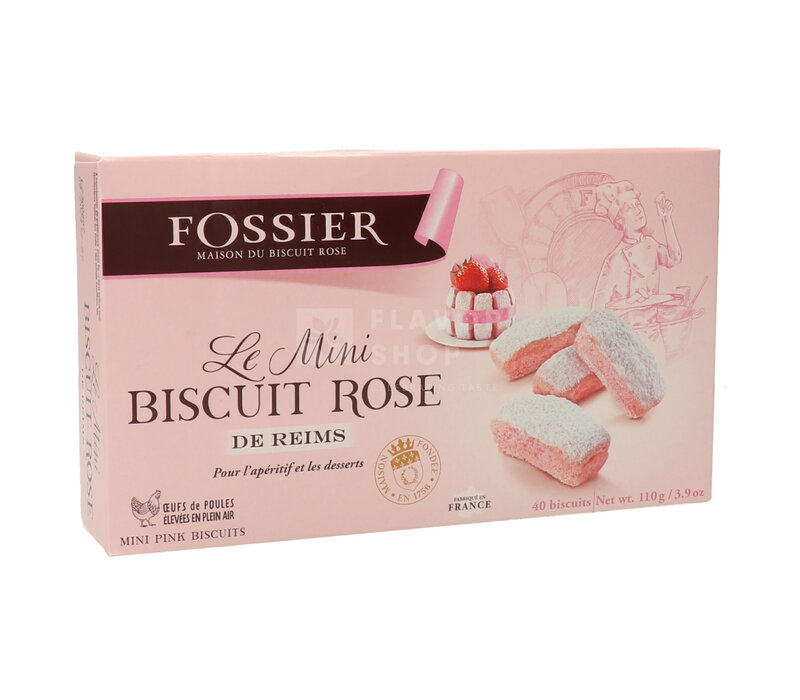 Keks rosa de Reims Mini - Fossier 110 g